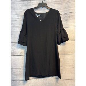 NWT Belongsci V-Neck Bell Sleeve Shift Dress Size M